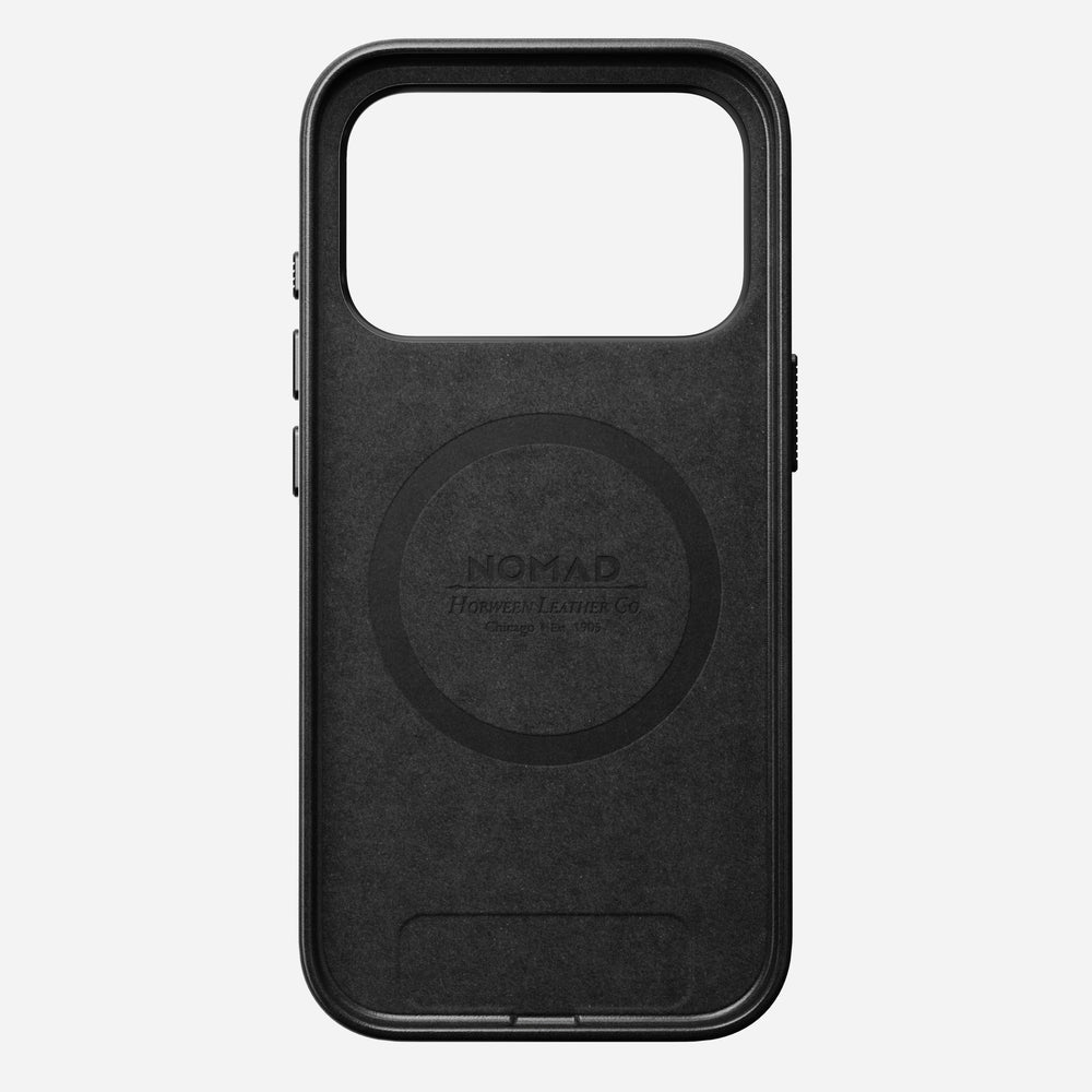 Traditional Leather Case - iPhone 17 Pro | Black | Horween | NOMAD® - Image 7
