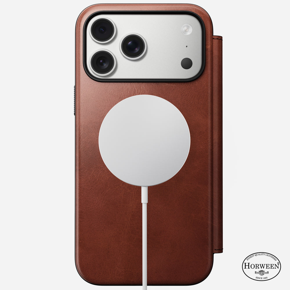 Modern Leather Folio - iPhone 17 Pro Max | Olde Dublin | Horween | NOMAD® - Image 4