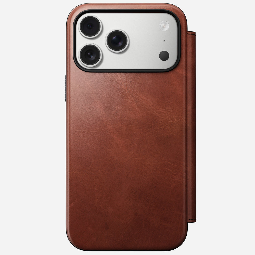 Modern Leather Folio - iPhone 17 Pro Max | Olde Dublin | Horween | NOMAD® - Image 9