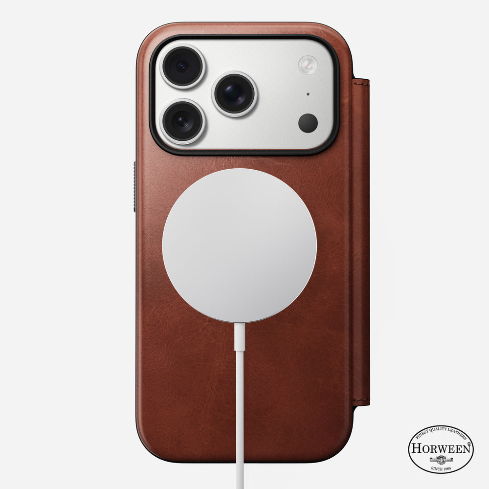 Modern Leather Folio - iPhone 17 Pro | Olde Dublin | Horween | NOMAD® - Image 4