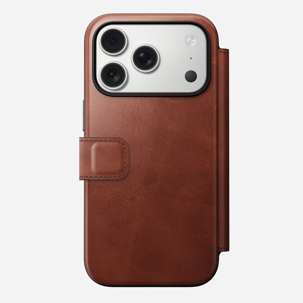 Modern Leather Folio - iPhone 17 Pro | Olde Dublin | Horween | NOMAD® - Image 5