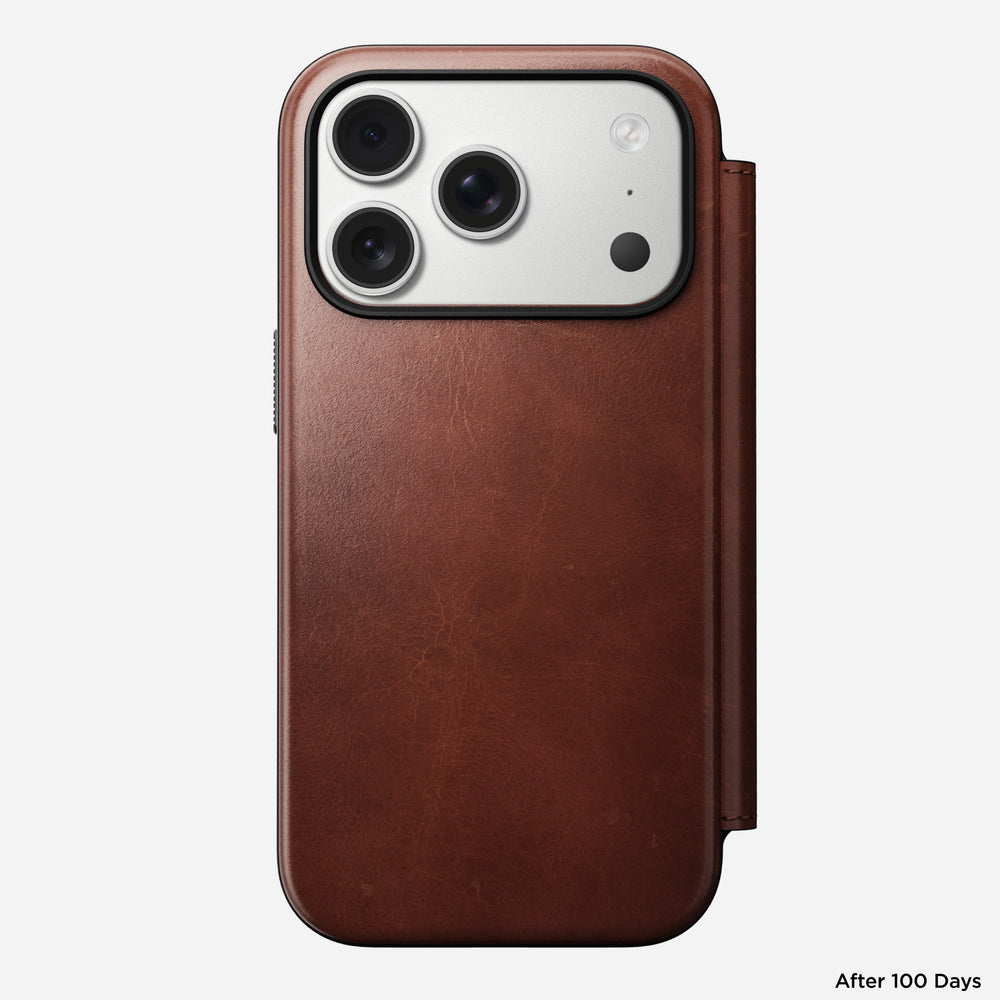 Modern Leather Folio - iPhone 17 Pro | Olde Dublin | Horween | NOMAD® - Image 6