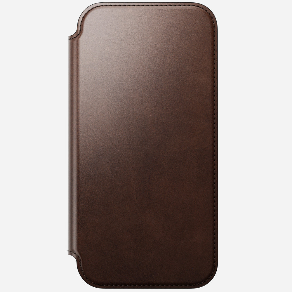Modern Leather Folio - iPhone 17 Pro Max | Rustic Brown | Horween | NOMAD® - Image 7