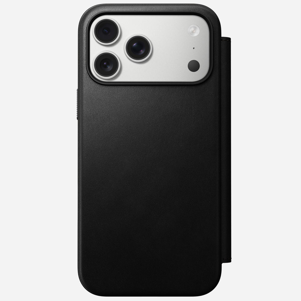 Modern Leather Folio - iPhone 17 Pro Max | Black | Nomad Leather | NOMAD® - Image 9