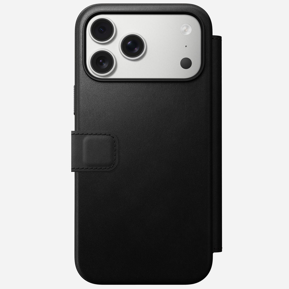 Modern Leather Folio - iPhone 17 Pro Max | Black | Nomad Leather | NOMAD® - Image 5