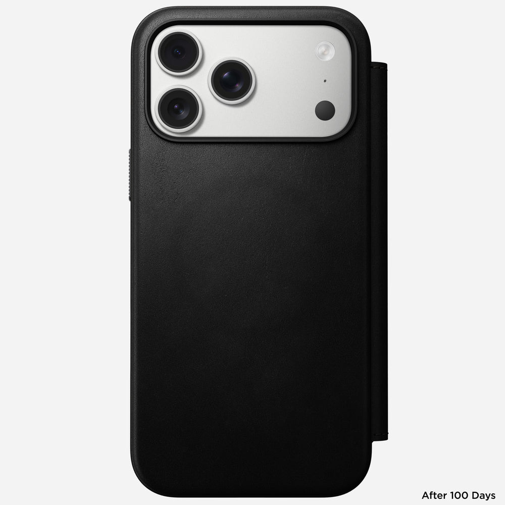 Modern Leather Folio - iPhone 17 Pro Max | Black | Nomad Leather | NOMAD® - Image 6