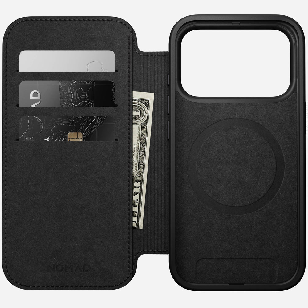 Modern Leather Folio - iPhone 17 Pro | English Tan-C | Nomad Leather | NOMAD® - Image 2