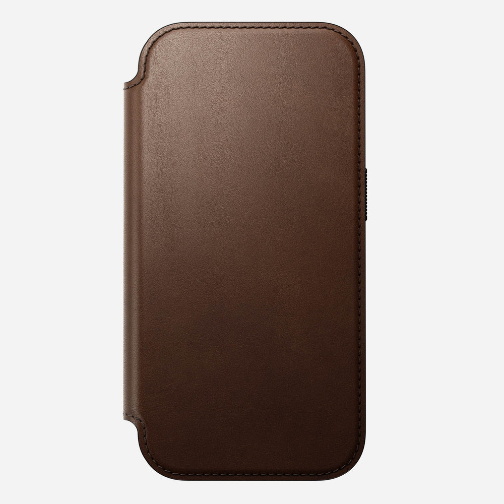 Modern Leather Folio - iPhone 17 Pro | Brown | Nomad Leather | NOMAD® - Image 7