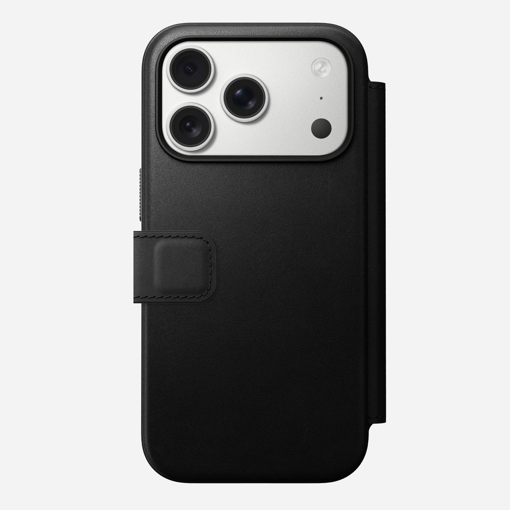 Modern Leather Folio - iPhone 17 Pro | Black | Nomad Leather | NOMAD® - Image 5