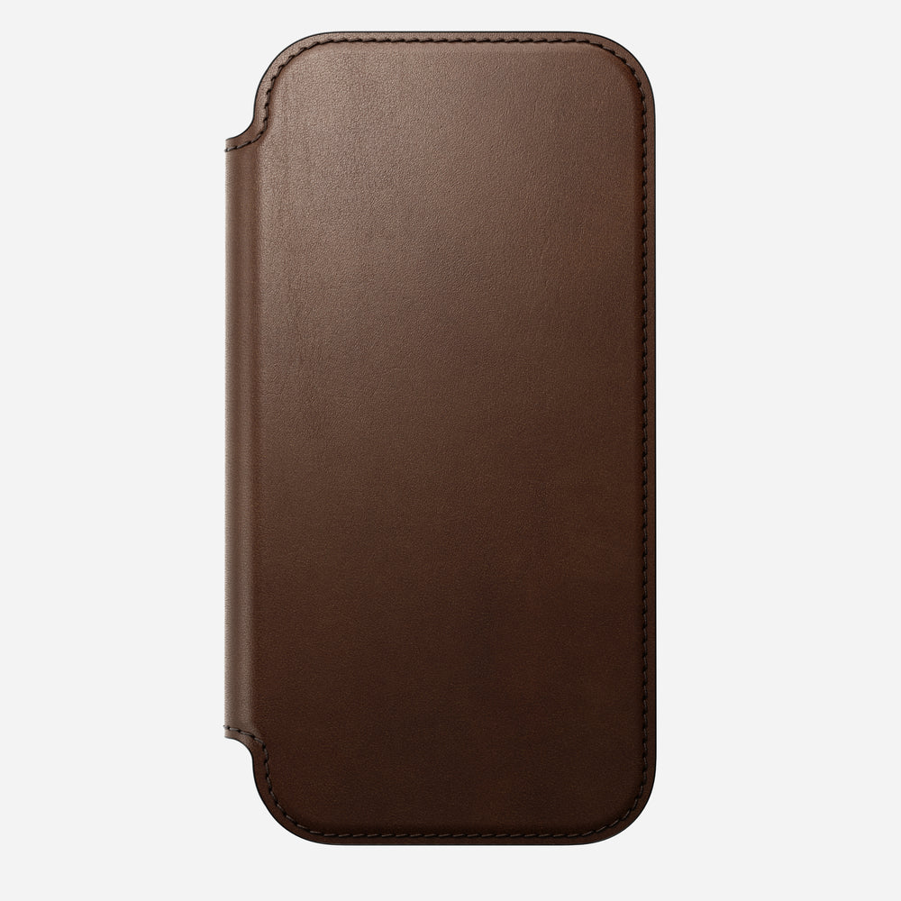 Modern Leather Folio - iPhone 17 | Brown | Nomad Leather | NOMAD® - Image 7
