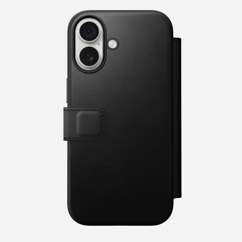 Modern Leather Folio - iPhone 17 | Black | Nomad Leather | NOMAD® - Image 5