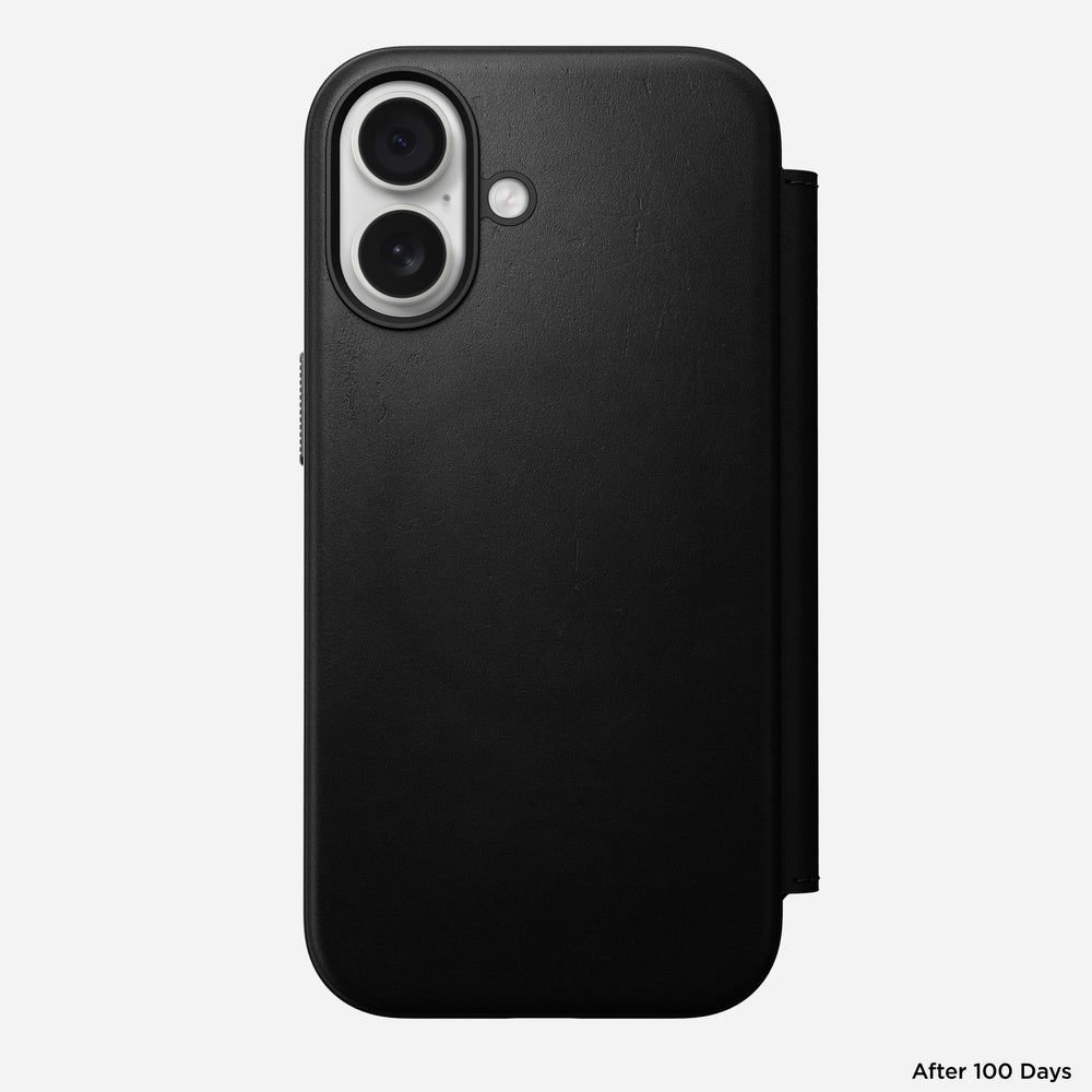Modern Leather Folio - iPhone 17 | Black | Nomad Leather | NOMAD® - Image 6