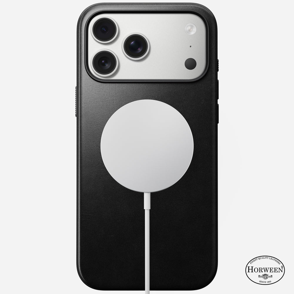Modern Leather Case - iPhone 17 Pro Max | Black | Horween | NOMAD® - Image 2
