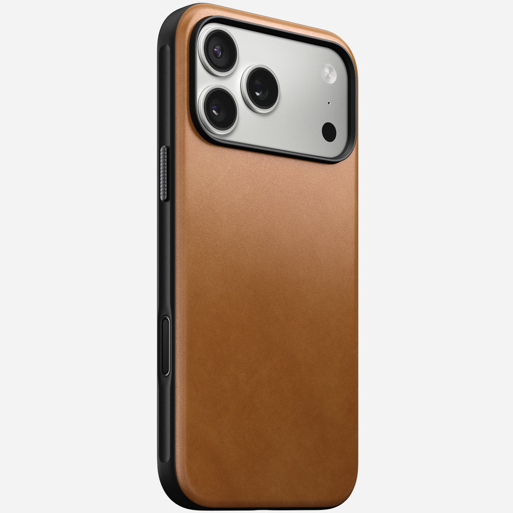Modern Leather Case - iPhone 17 Pro Max | English Tan-C | Nomad Leather | NOMAD®