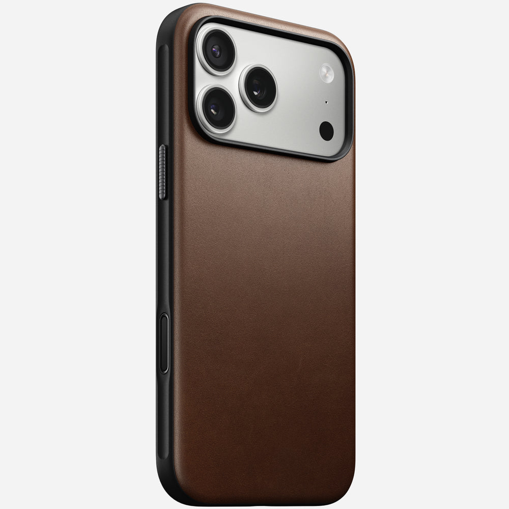 Modern Leather Case - iPhone 17 Pro Max | Brown | Nomad Leather | NOMAD®