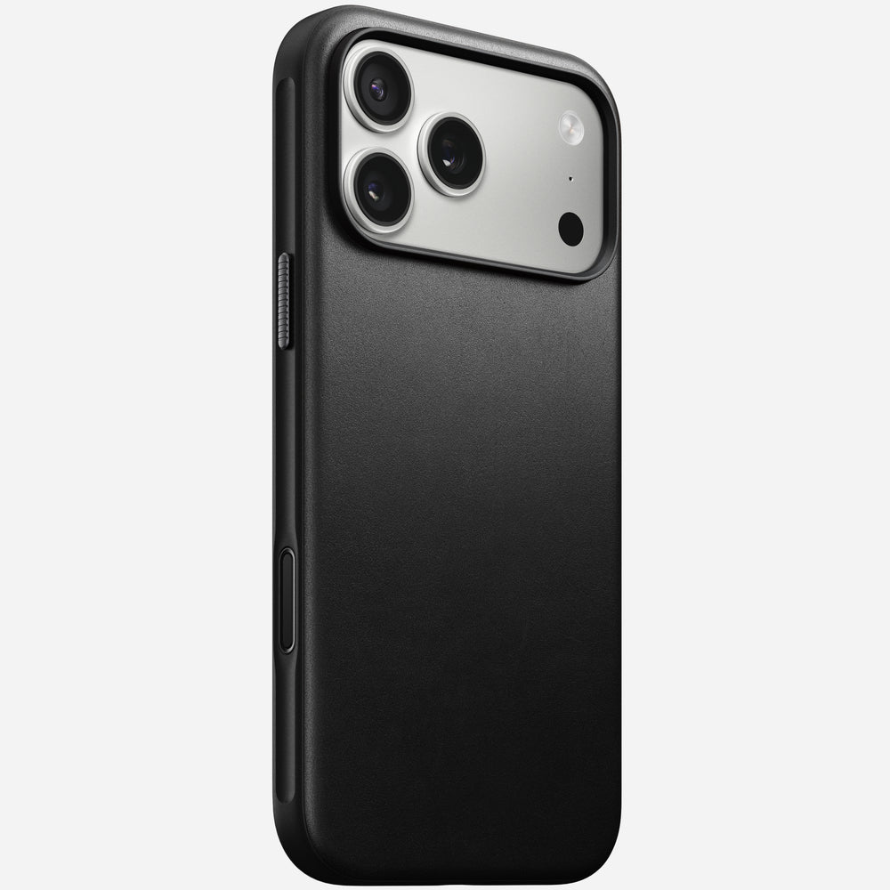 Modern Leather Case - iPhone 17 Pro Max | Black | Nomad Leather | NOMAD®