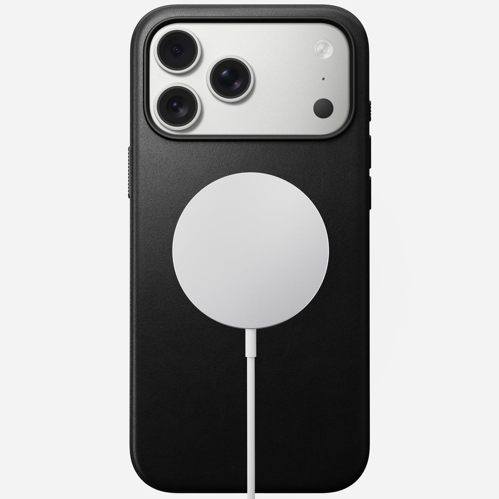 Modern Leather Case - iPhone 17 Pro Max | Black | Nomad Leather | NOMAD® - Image 2