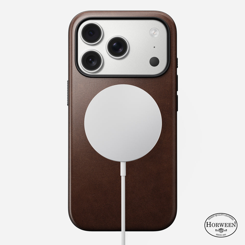 Modern Leather Case - iPhone 17 Pro | Rustic Brown | Horween | NOMAD® - Image 2