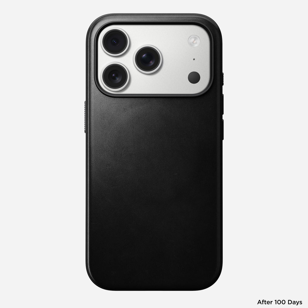 Modern Leather Case - iPhone 17 Pro | Black | Horween | NOMAD® - Image 4
