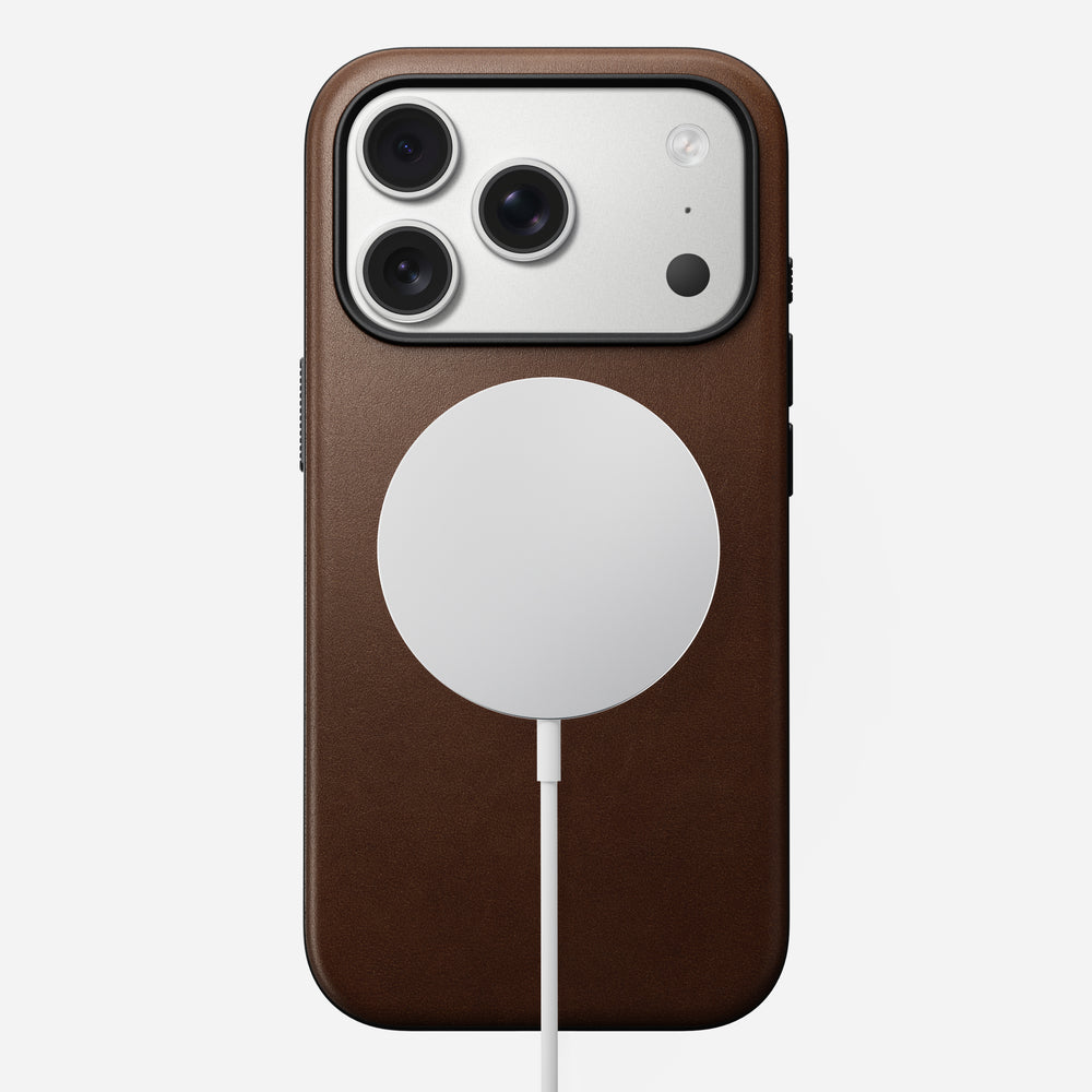 Modern Leather Case - iPhone 17 Pro | Brown | Nomad Leather | NOMAD® - Image 2