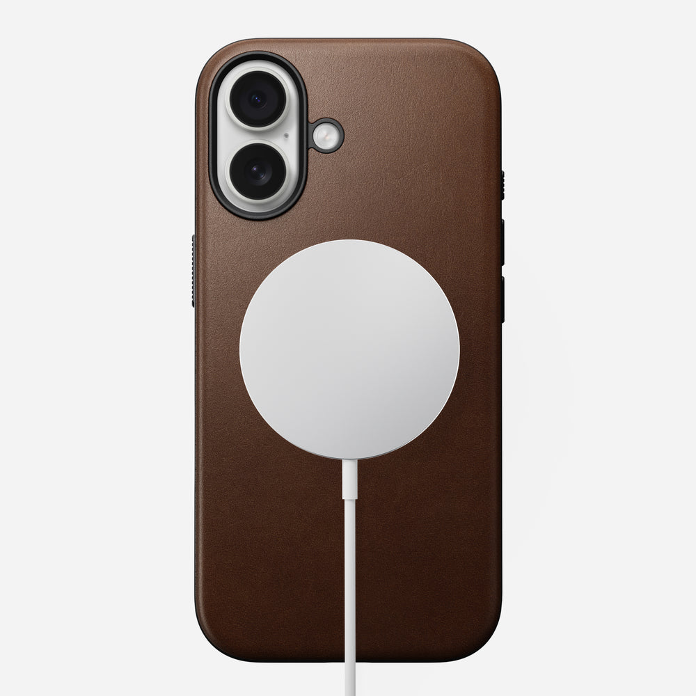 Modern Leather Case - iPhone 17 | Brown | Nomad Leather | NOMAD® - Image 2