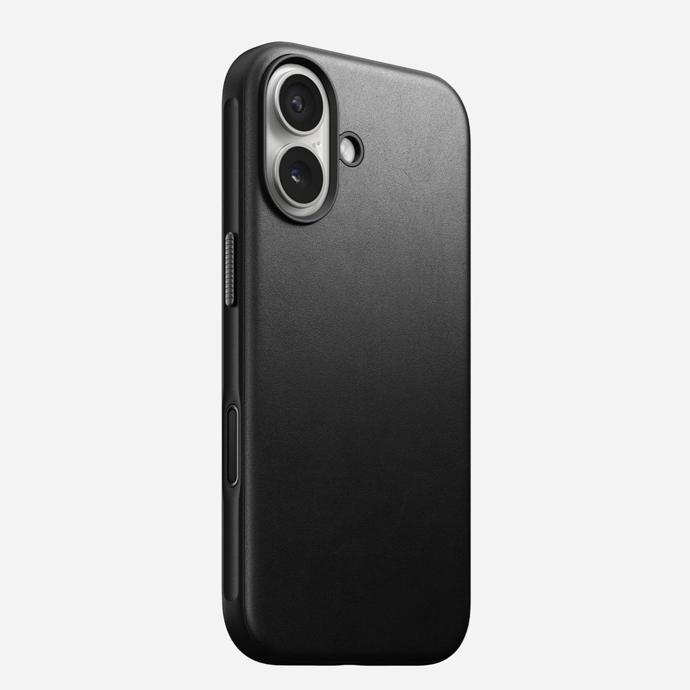 Modern Leather Case - iPhone 17 | Black | Nomad Leather| NOMAD®