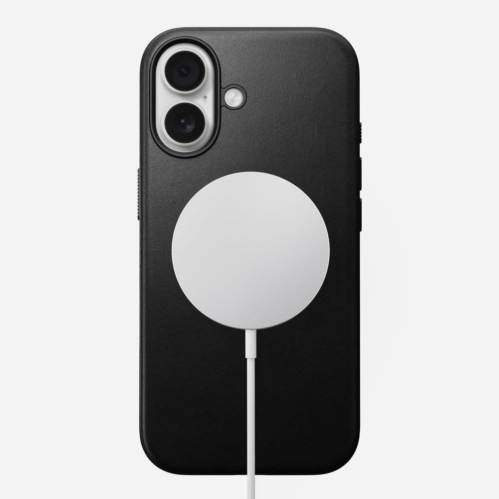 Modern Leather Case - iPhone 17 | Black | Nomad Leather| NOMAD® - Image 2