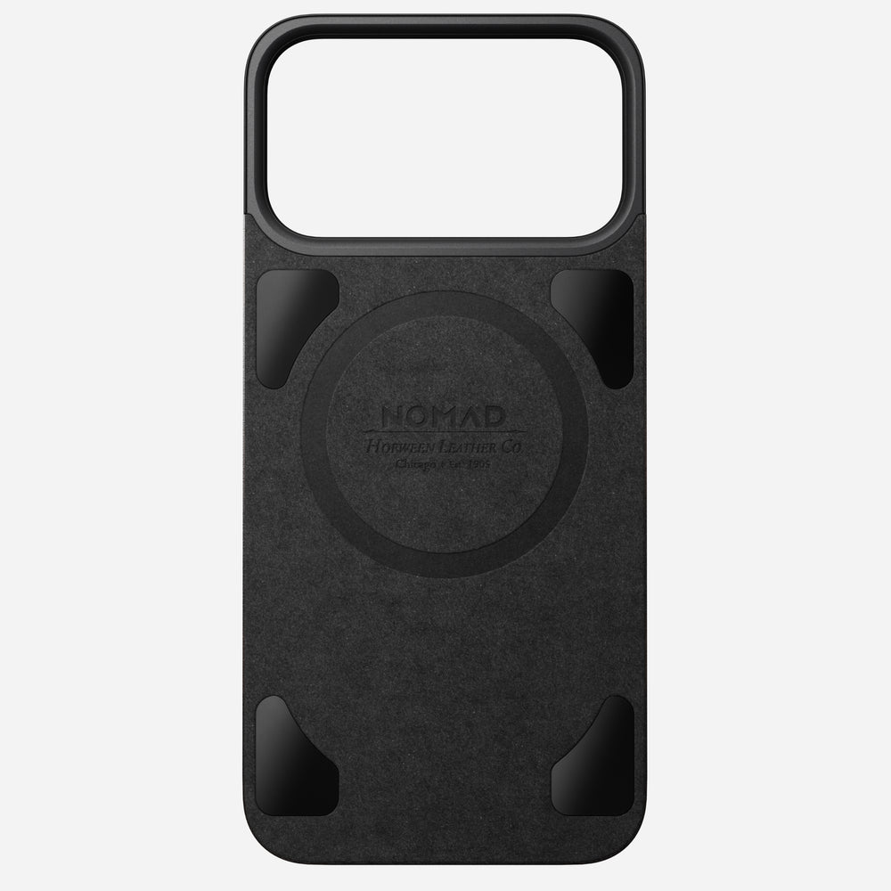 Magnetic Leather Back - iPhone 17 Pro Max | Black | Horween | MagSafe | NOMAD® - Image 4