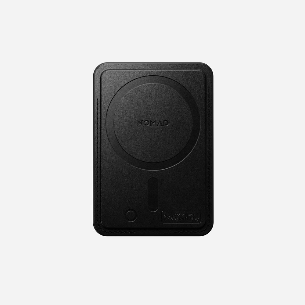 Leather Mag Wallet with Find My Tracking - Black | Horween | NOMAD® - Image 4