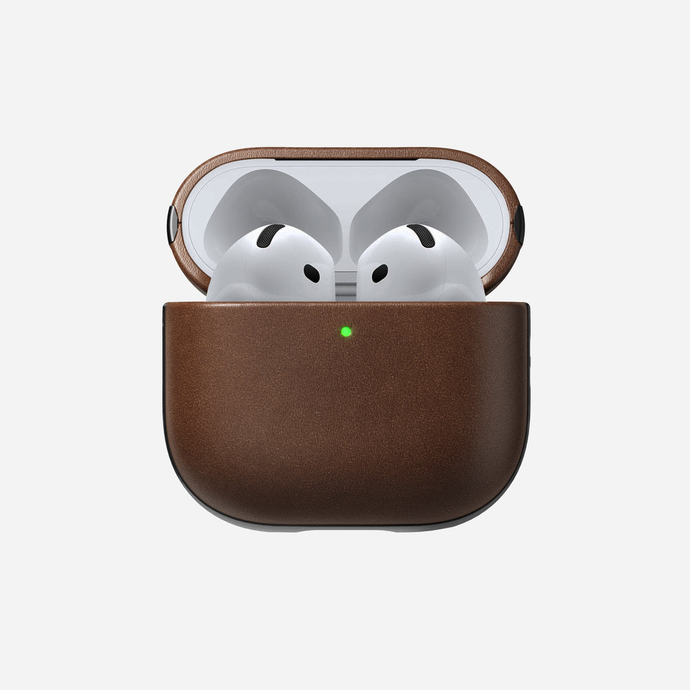 Modern Leather Case - Airpods 4 | Brown | Camino Leather