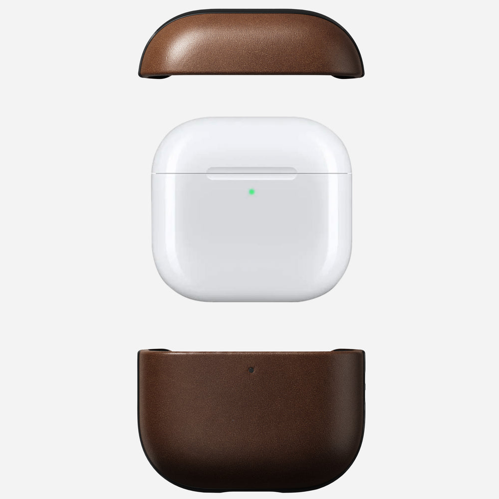 Modern Leather Case - Airpods 4 | Brown | Camino Leather - Image 10