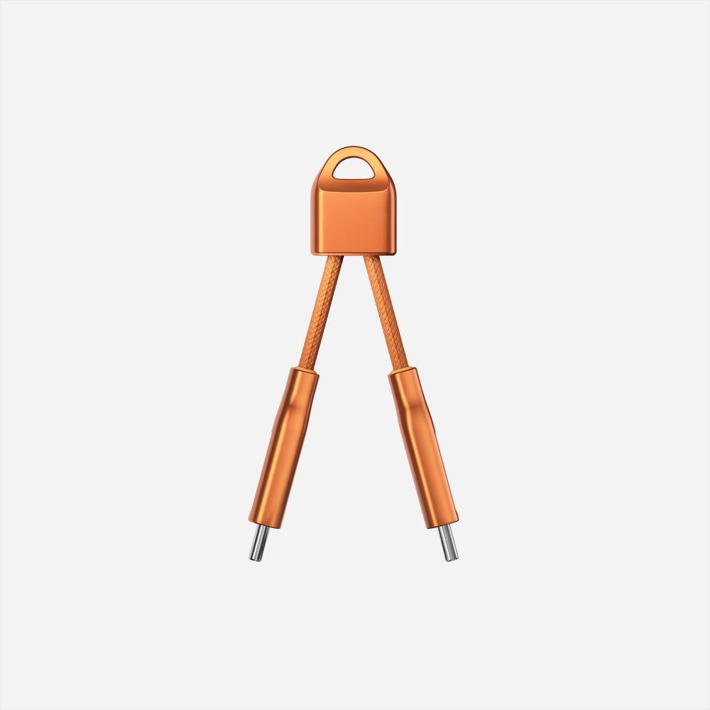 ChargeKey - USB C | V2 | Stellar Orange - Image 2