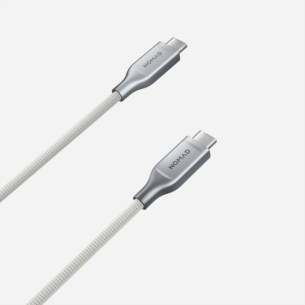 USB C Cable - 1.5M | USB C | Kevlar | V3 | White NOMAD® - Image 2