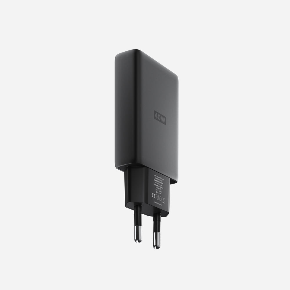 AC Adapter - 40W | Slim | Carbide | EU | NOMAD® - Image 7