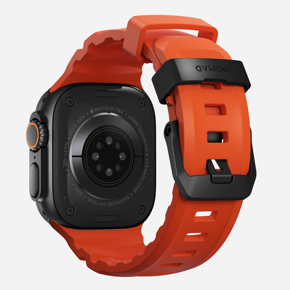 Rocky Point Band - 46mm/49mm | Magma | Black Hardware | NOMAD® - Image 2