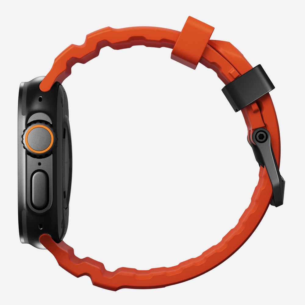 Rocky Point Band - 46mm/49mm | Magma | Black Hardware | NOMAD® - Image 11