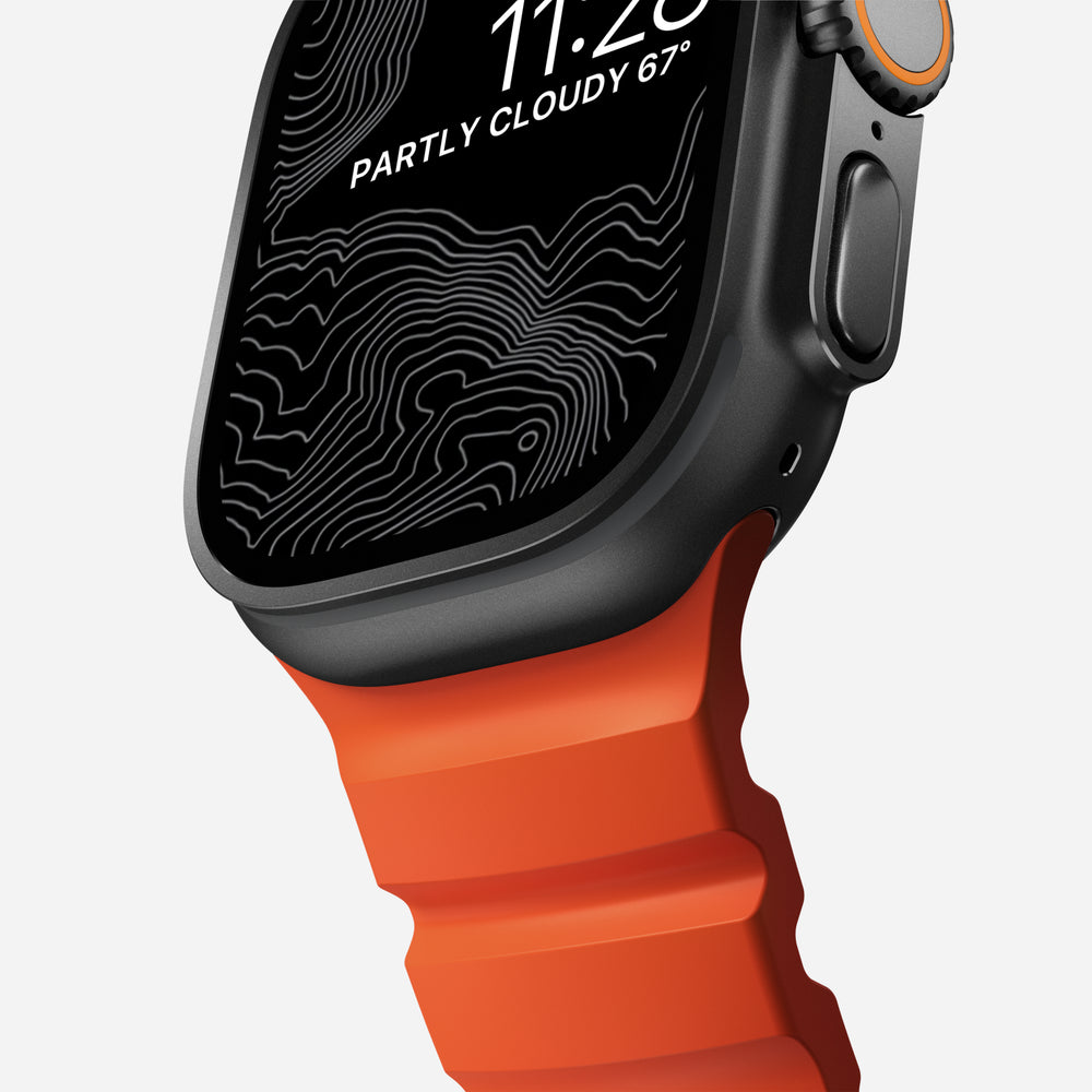Rocky Point Band - 46mm/49mm | Magma | Black Hardware | NOMAD® - Image 7