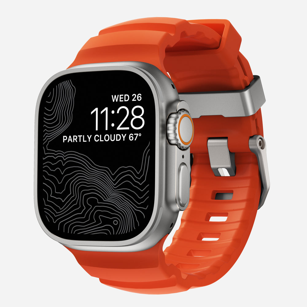 Rocky Point Band - 46mm/49mm | Magma | Natural Hardware | NOMAD®