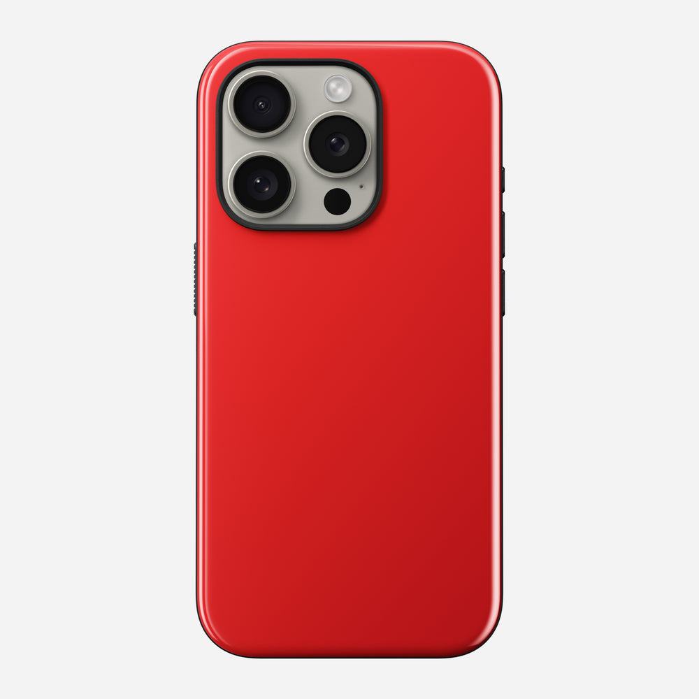 Sport Case for iPhone 15 Pro | Night Watch Red | NOMAD® - Image 4