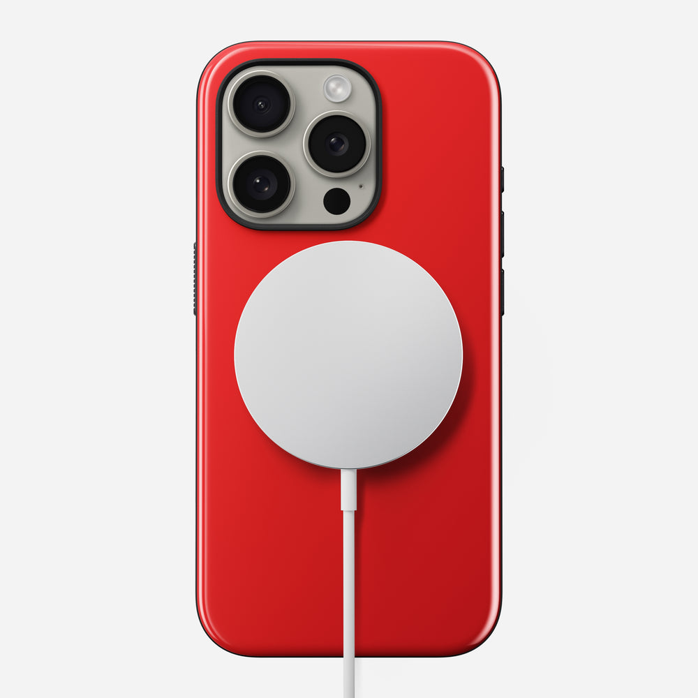 Sport Case for iPhone 15 Pro | Night Watch Red | NOMAD® - Image 2