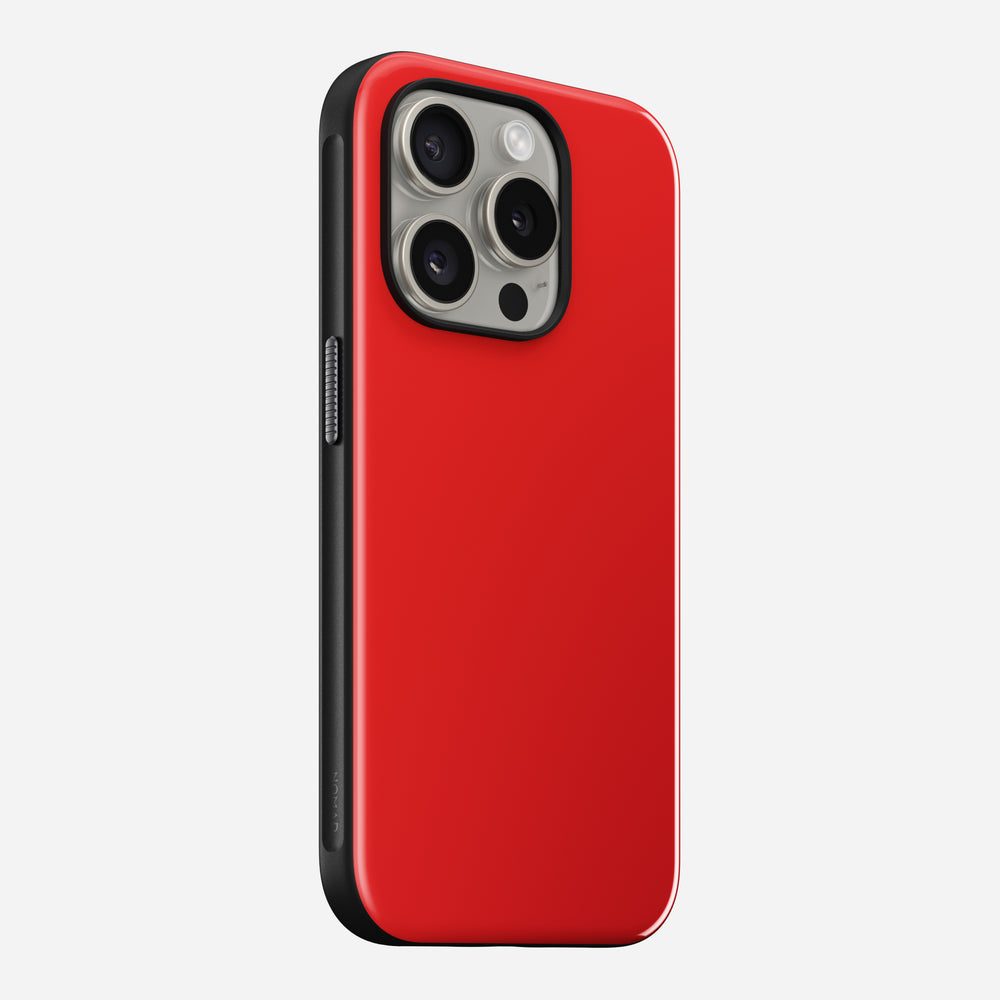 Sport Case for iPhone 15 Pro | Night Watch Red | NOMAD®