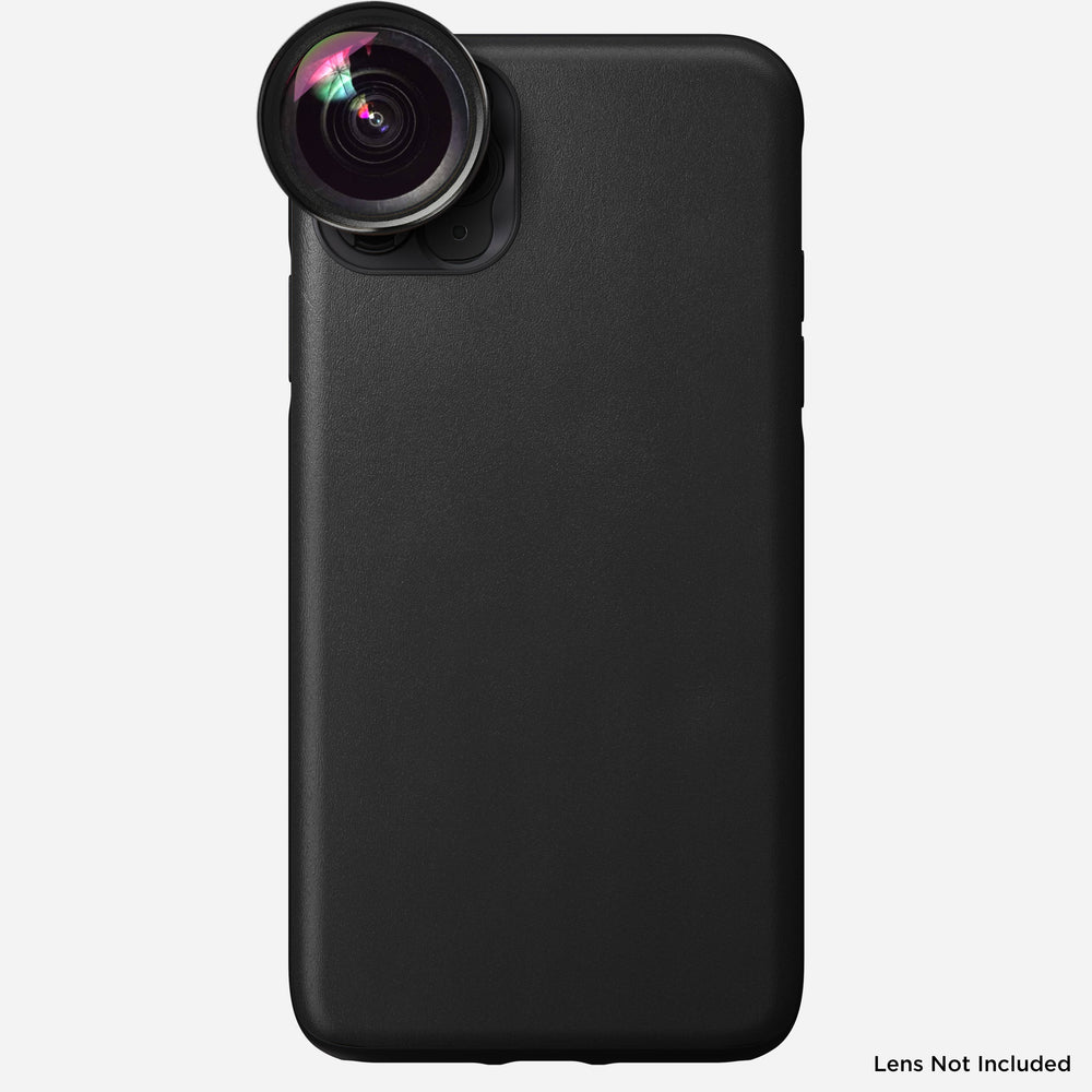 Rugged Leather Moment Case for iPhone 11 Pro Max, Black | NOMAD®