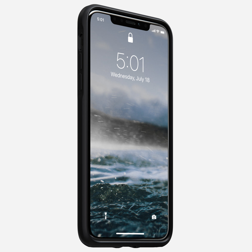 Rugged Leather Moment Case for iPhone 11 Pro Max, Black | NOMAD® - Image 4