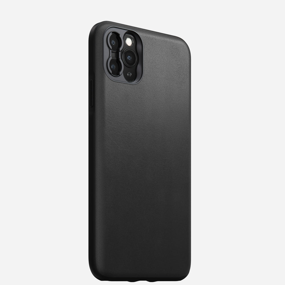 Rugged Leather Moment Case for iPhone 11 Pro Max, Black | NOMAD® - Image 6