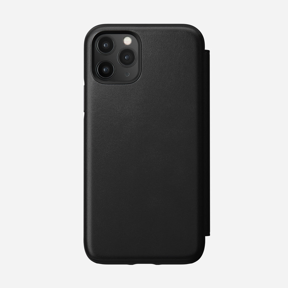 Modern Leather Tri-Folio - iPhone 11 Pro | Black | Horween | NOMAD®