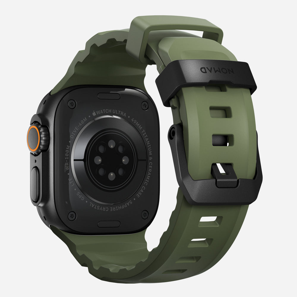 Rocky Point Band - 46mm/49mm | Forest | Black Hardware | NOMAD® - Image 2