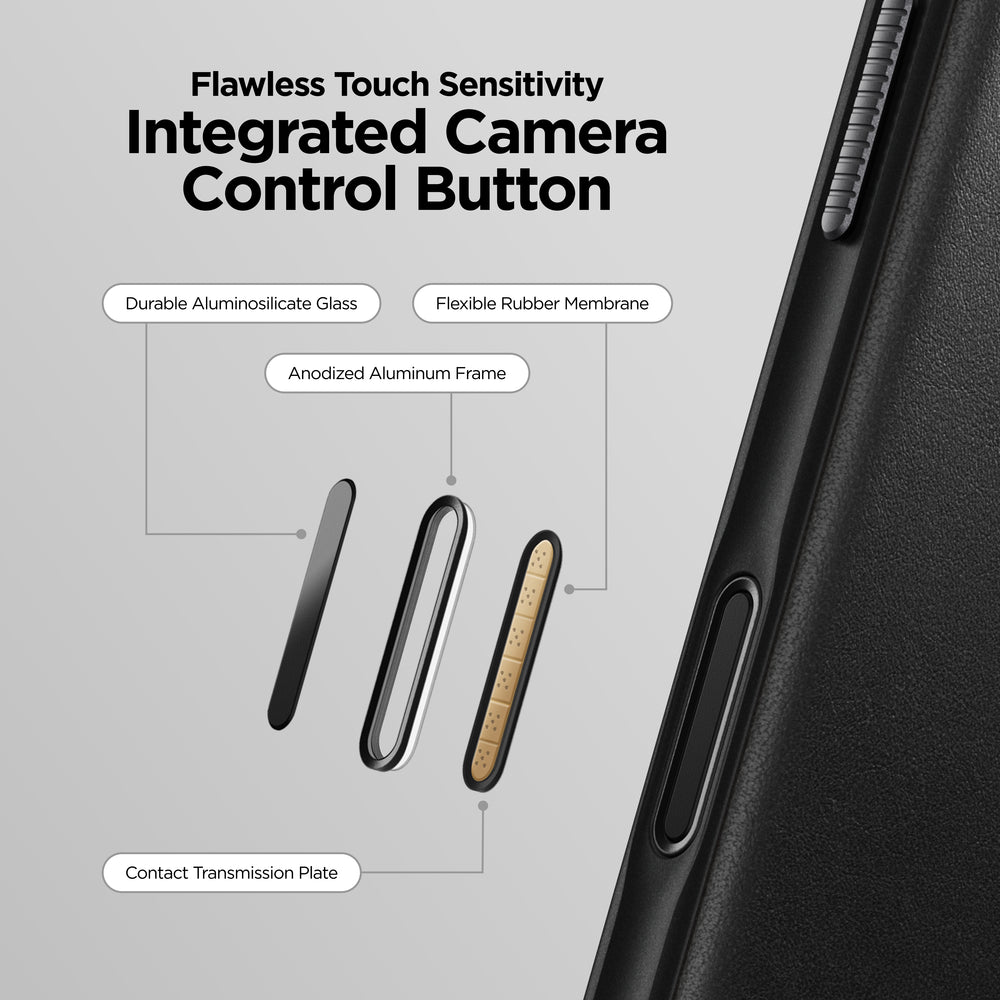 Modern Leather Case - iPhone 17 | Black | Nomad Leather| NOMAD® - Image 3