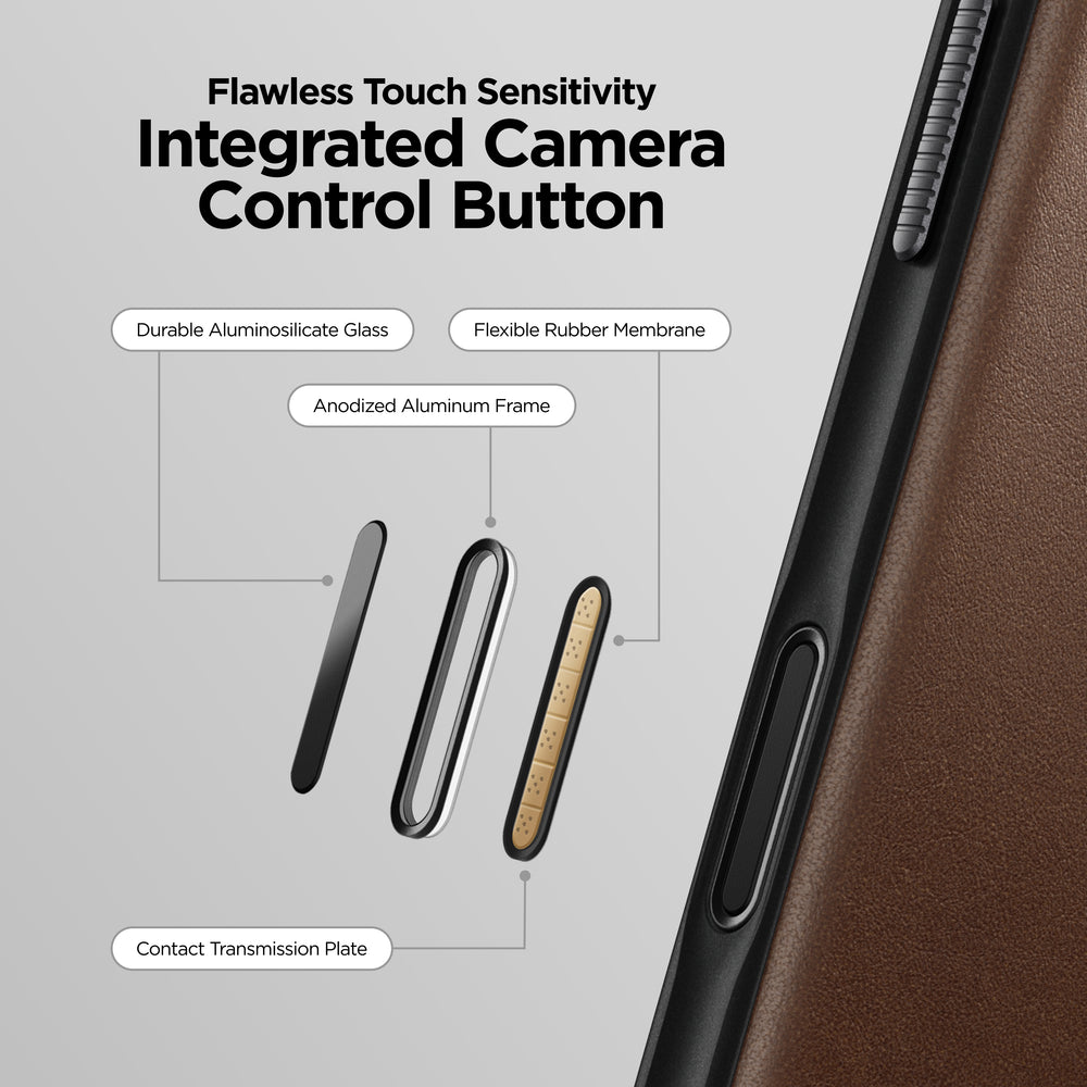 Modern Leather Case - iPhone 17 Pro | Brown | Nomad Leather | NOMAD® - Image 3
