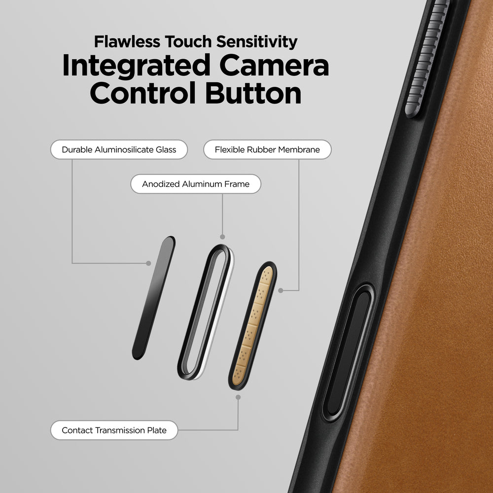 Modern Leather Folio - iPhone 17 Pro | English Tan-C | Nomad Leather | NOMAD® - Image 3