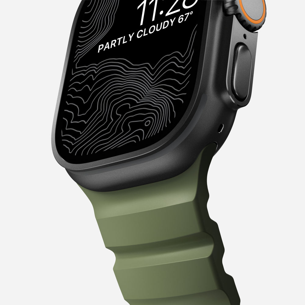 Rocky Point Band - 46mm/49mm | Forest | Black Hardware | NOMAD® - Image 7
